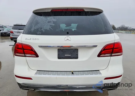 2017 Mercedes-Benz Gle 350 из США, поврежденный, VIN 4JGDA5JB5HA831202